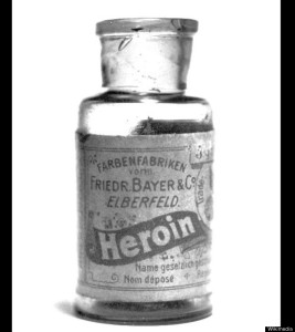 Heroin was used as a cough medicine. 